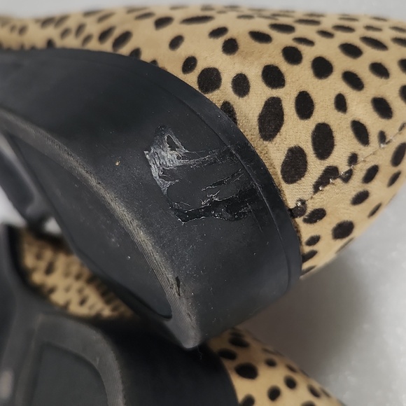 Bar III Cheetah Print Loafers Size 8 Classic Chic - Picture 10 of 12